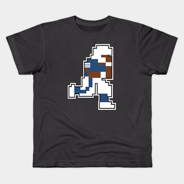 Tecmo Bowl Indianapolis Kids T-Shirt by jackandcharlie